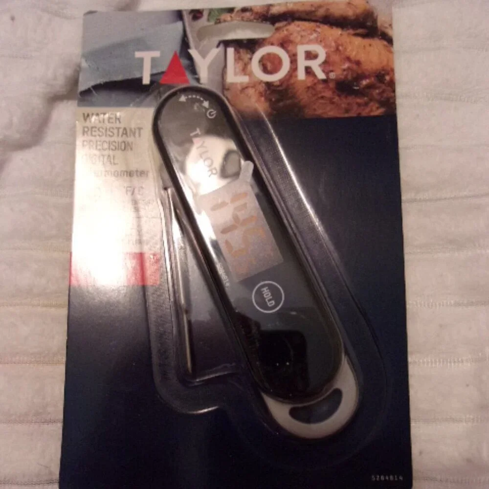 Taylor Digital LED Rapid Read Thermocouple Kitchen Meat Cooking Thermometer New